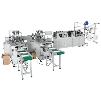 Manufacture 3 ply Non woven Surgical Disposable Face Mask Machine Fully Automatic Making Machine